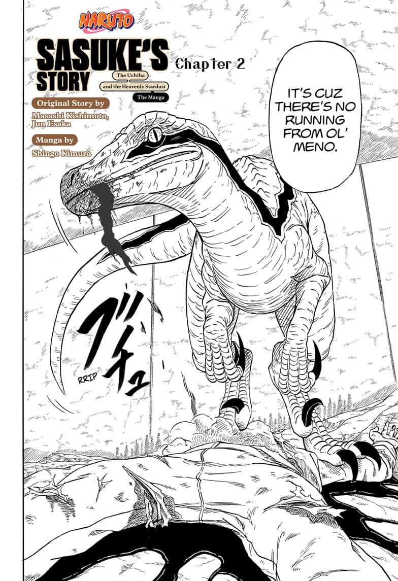 Naruto: Sasuke's Story—The Uchiha and the Heavenly Stardust: The Manga Chapter 2 page 2 - Chapter 2