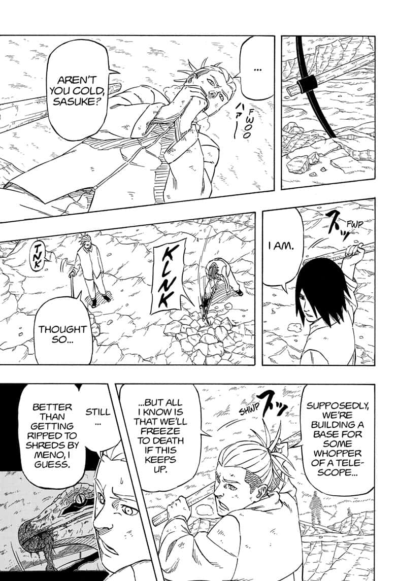 Naruto: Sasuke's Story—The Uchiha and the Heavenly Stardust: The Manga Chapter 2 page 7 - Chapter 2