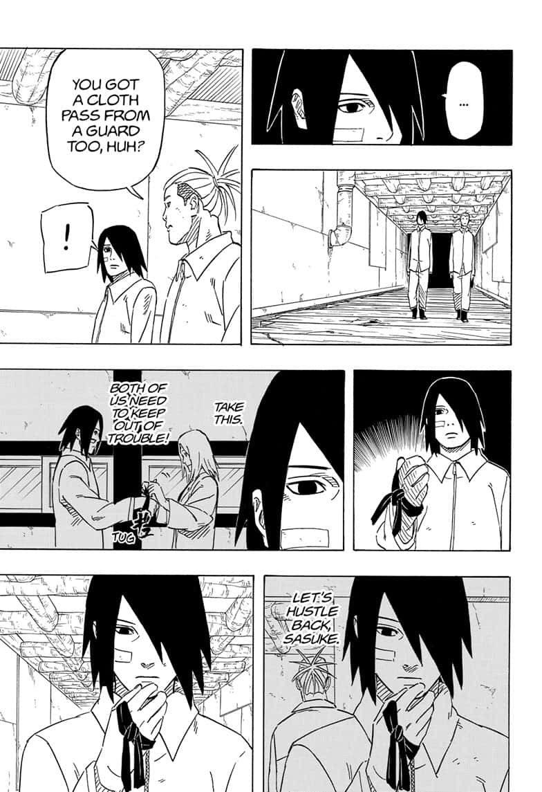Naruto: Sasuke's Story—The Uchiha and the Heavenly Stardust: The Manga Chapter 3 page 35 - Chapter 3