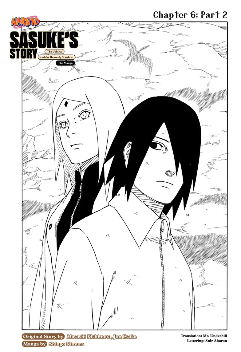 Naruto: Sasuke's Story—The Uchiha and the Heavenly Stardust: The Manga Chapter 6.2 page 1 - Chapter 6.2