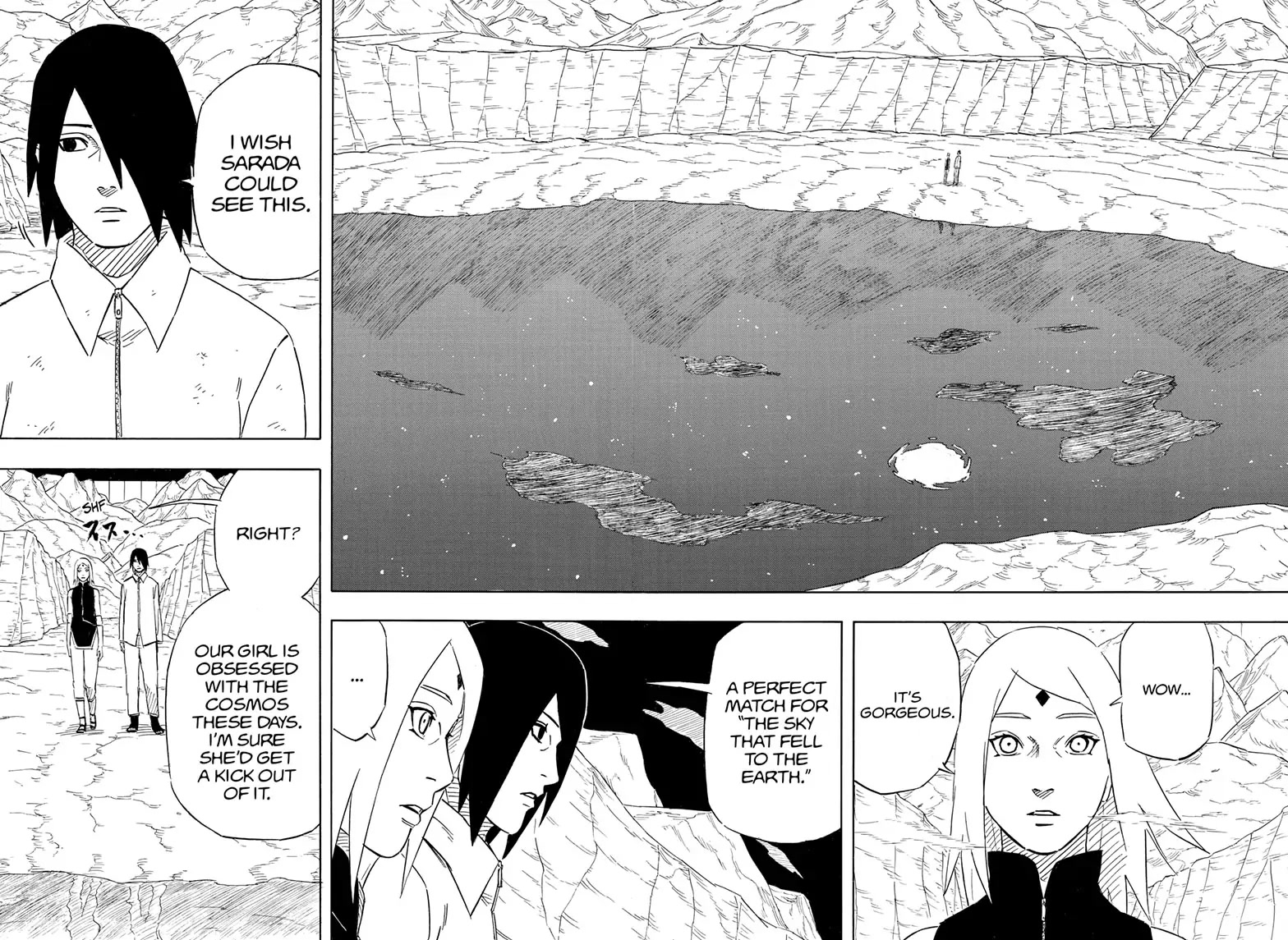 Naruto: Sasuke's Story—The Uchiha and the Heavenly Stardust: The Manga Chapter 6.2 page 4 - Chapter 6.2