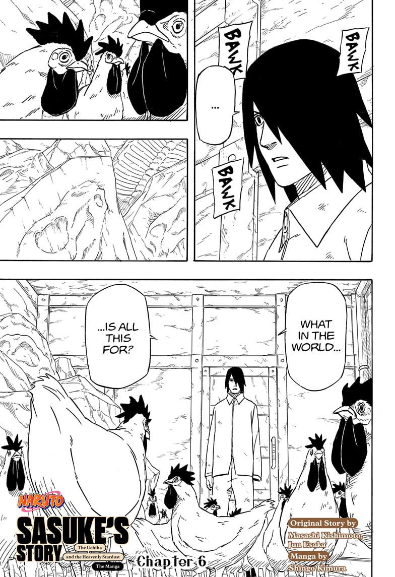 Naruto: Sasuke's Story—The Uchiha and the Heavenly Stardust: The Manga Chapter 6 page 1 - Chapter 6