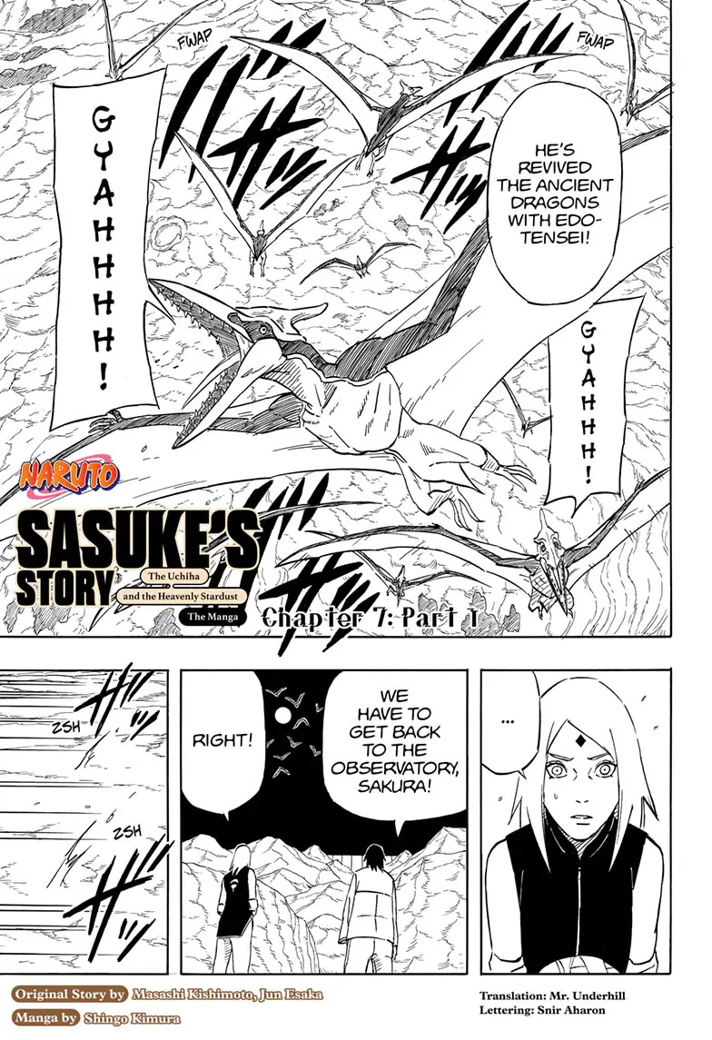 Naruto: Sasuke's Story—The Uchiha and the Heavenly Stardust: The Manga Chapter 7 page 1 - Chapter 7