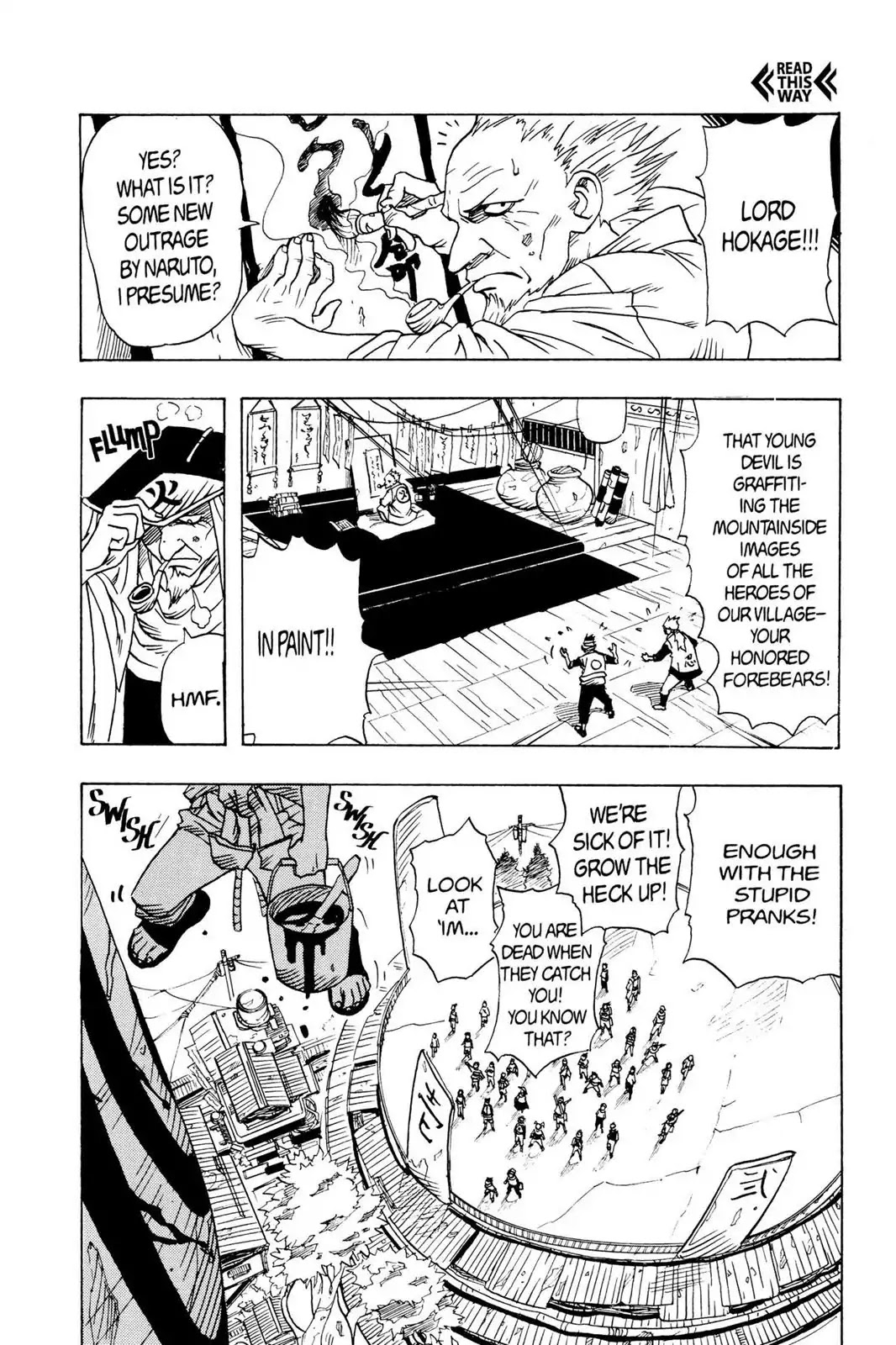 Naruto Chapter 1 page 10 - Chapter 1: Uzumaki Naruto!