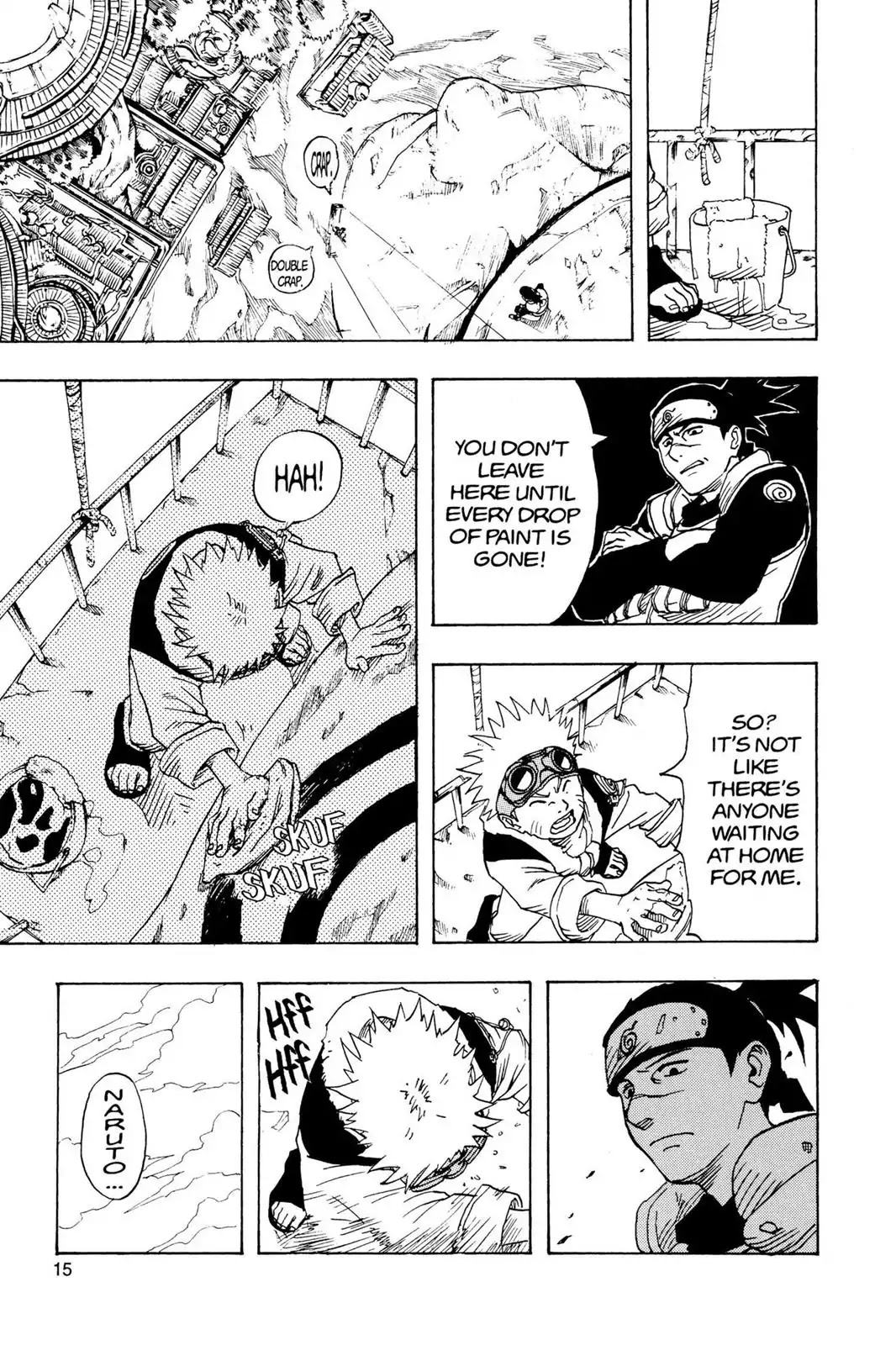 Naruto Chapter 1 page 15 - Chapter 1: Uzumaki Naruto!
