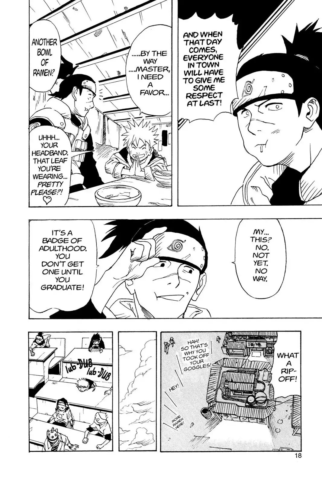 Naruto Chapter 1 page 18 - Chapter 1: Uzumaki Naruto!