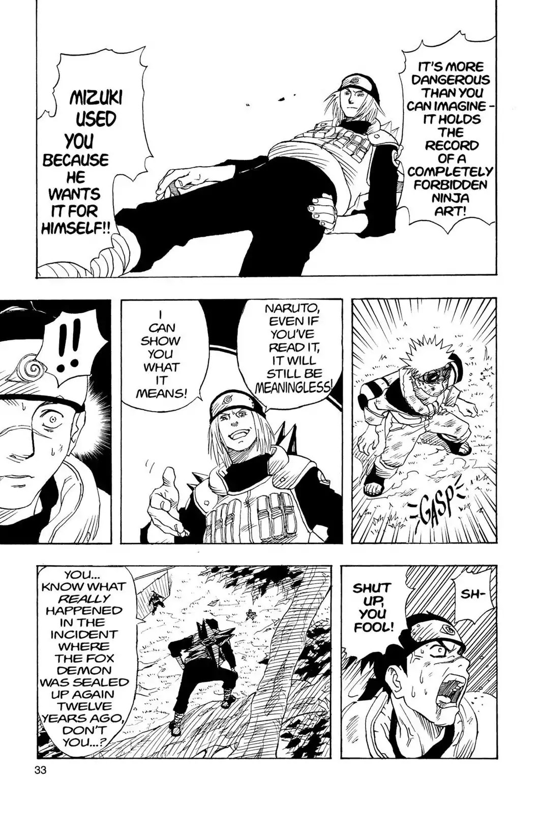 Naruto Chapter 1 page 33 - Chapter 1: Uzumaki Naruto!