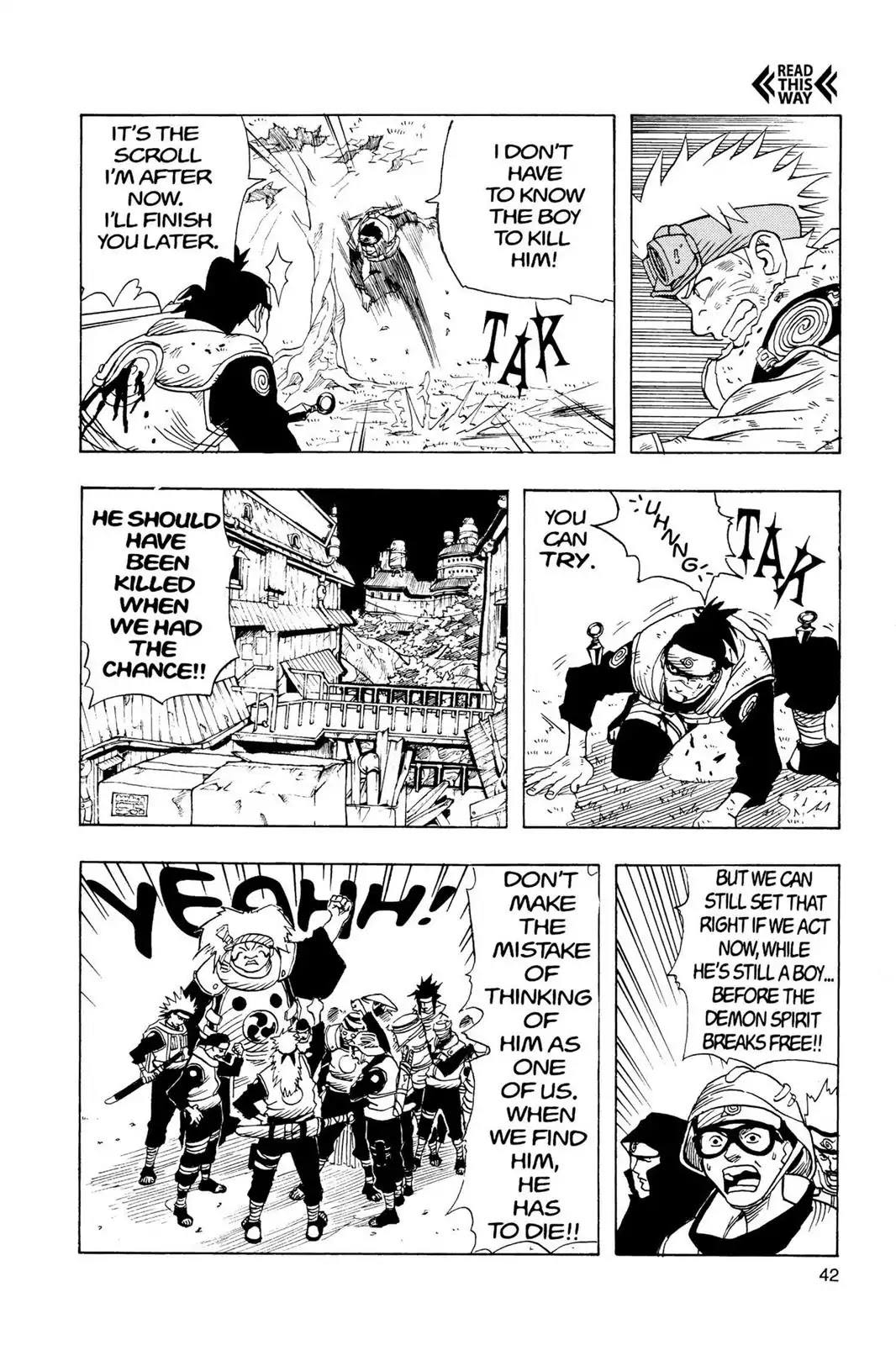 Naruto Chapter 1 page 42 - Chapter 1: Uzumaki Naruto!
