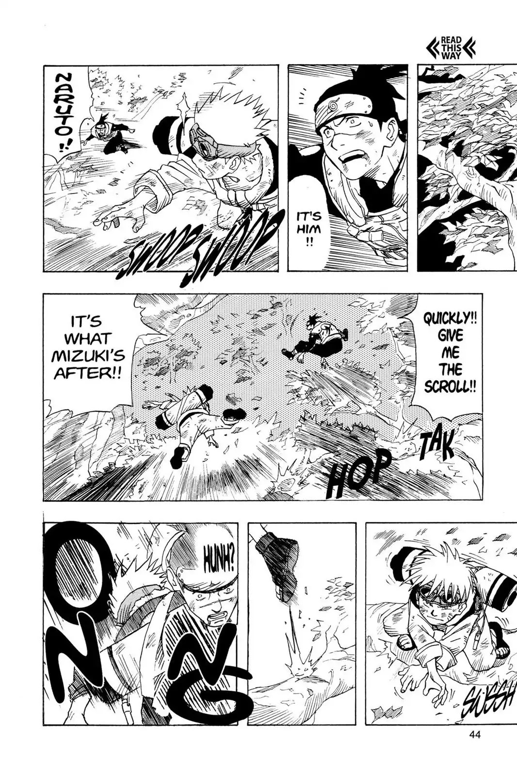 Naruto Chapter 1 page 44 - Chapter 1: Uzumaki Naruto!
