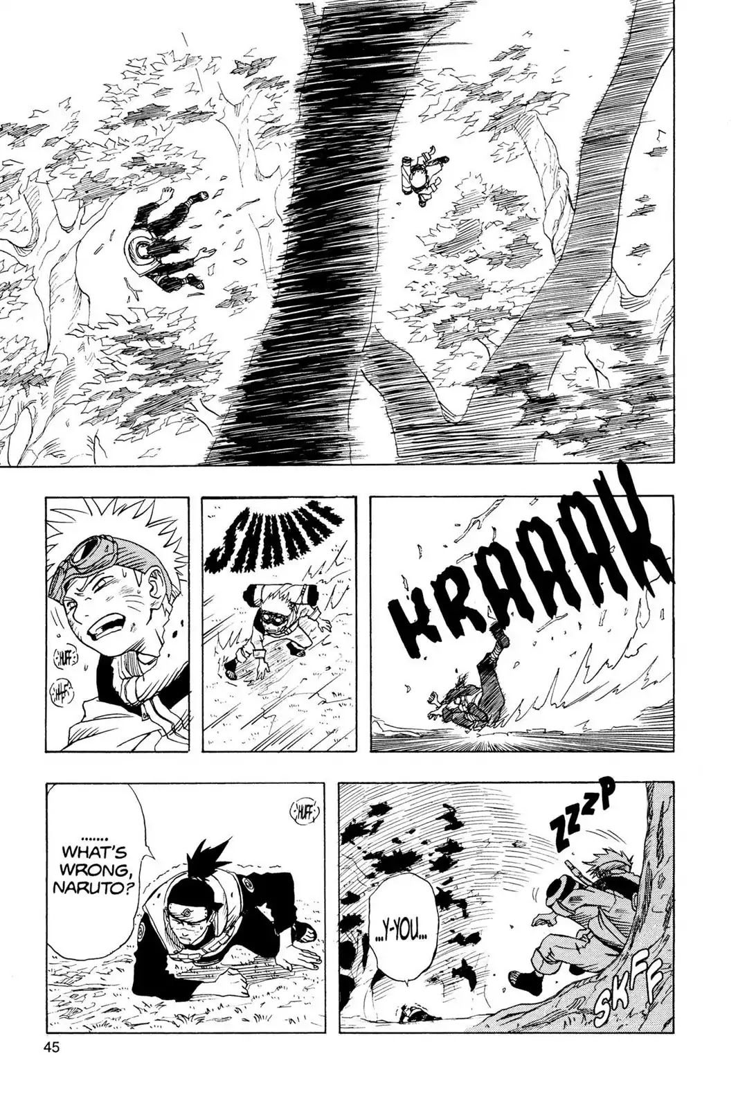 Naruto Chapter 1 page 45 - Chapter 1: Uzumaki Naruto!