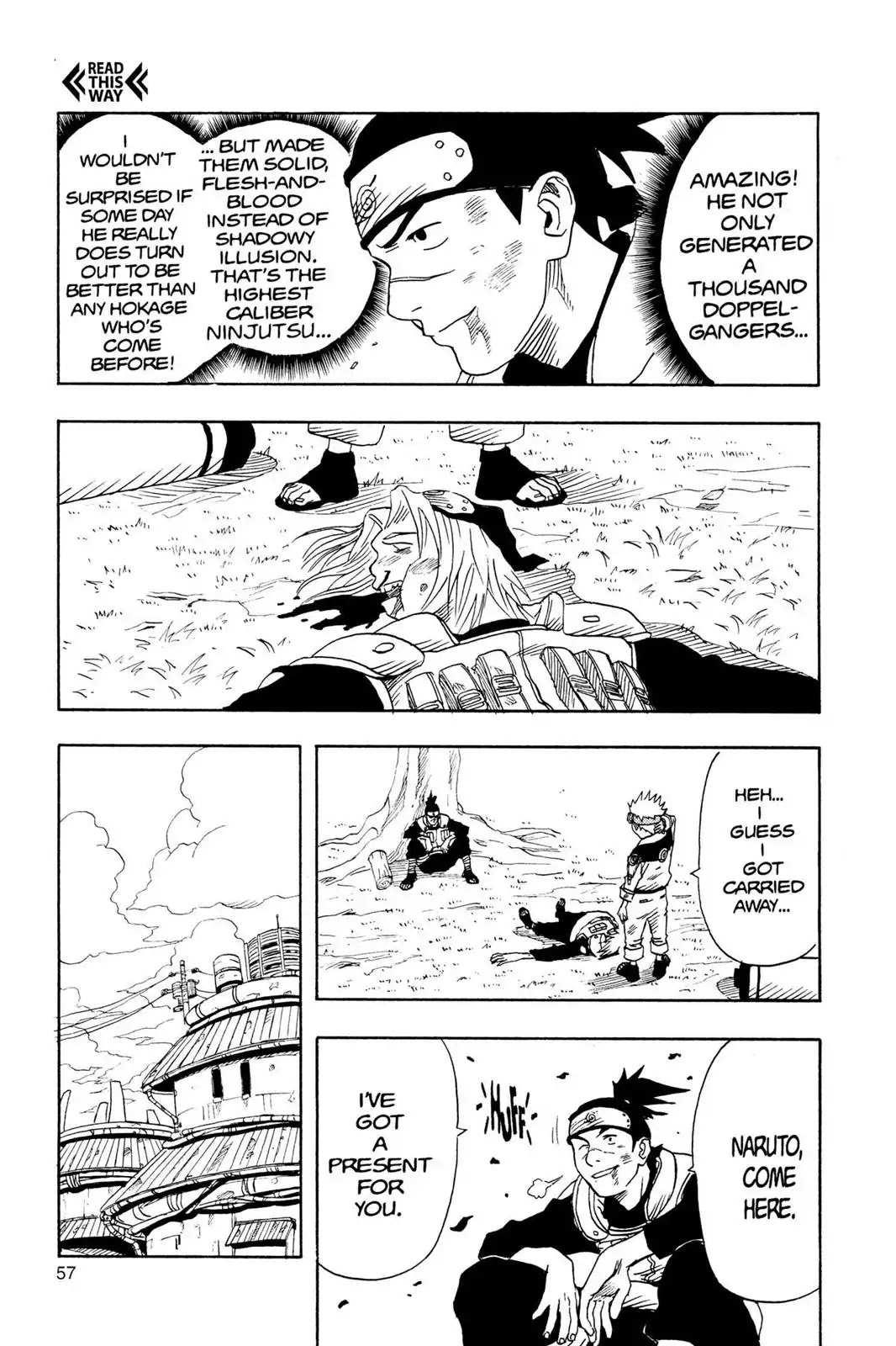 Naruto Chapter 1 page 57 - Chapter 1: Uzumaki Naruto!