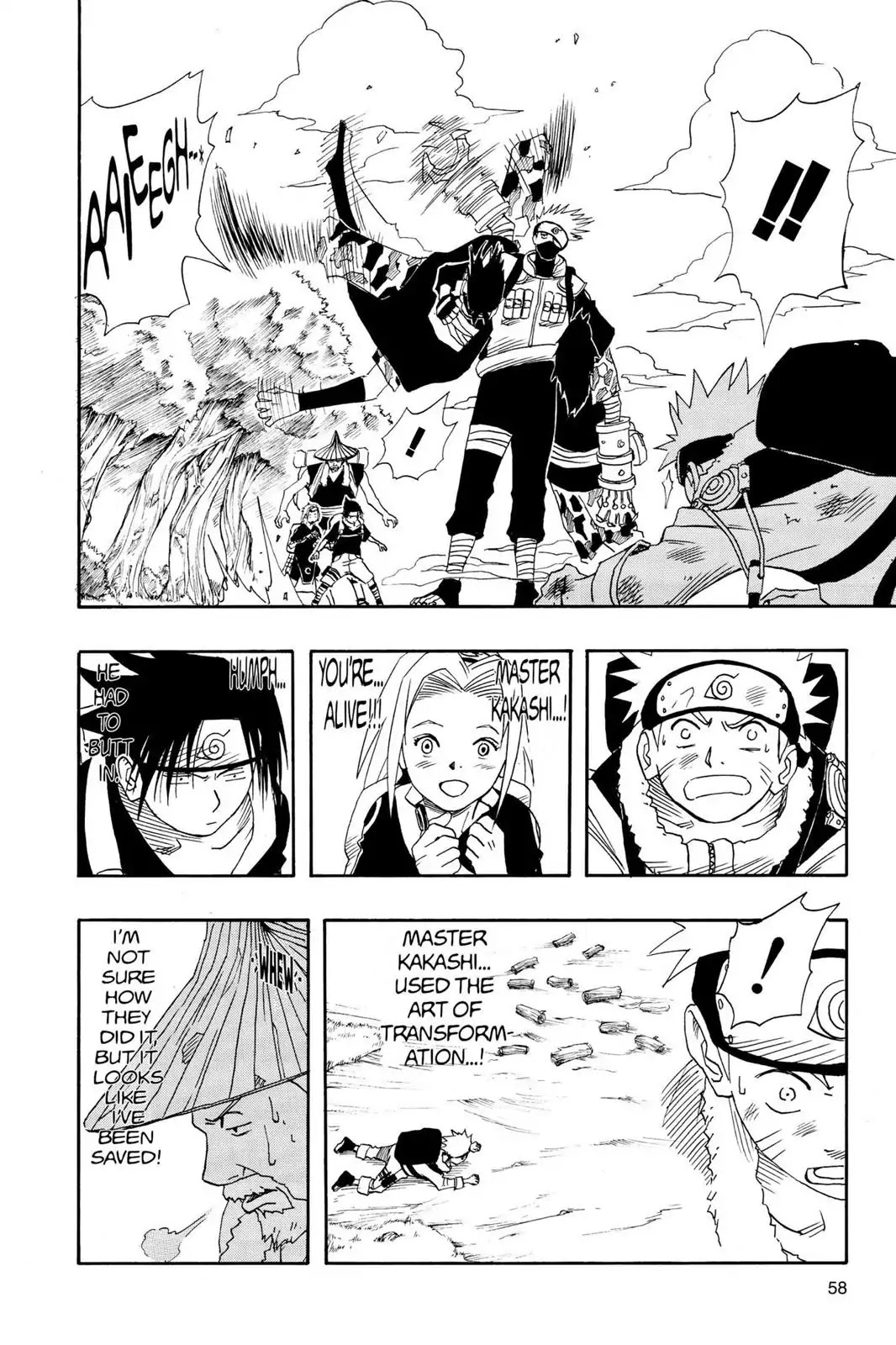 Naruto Chapter 10 page 10 - Chapter 10: Target #2
