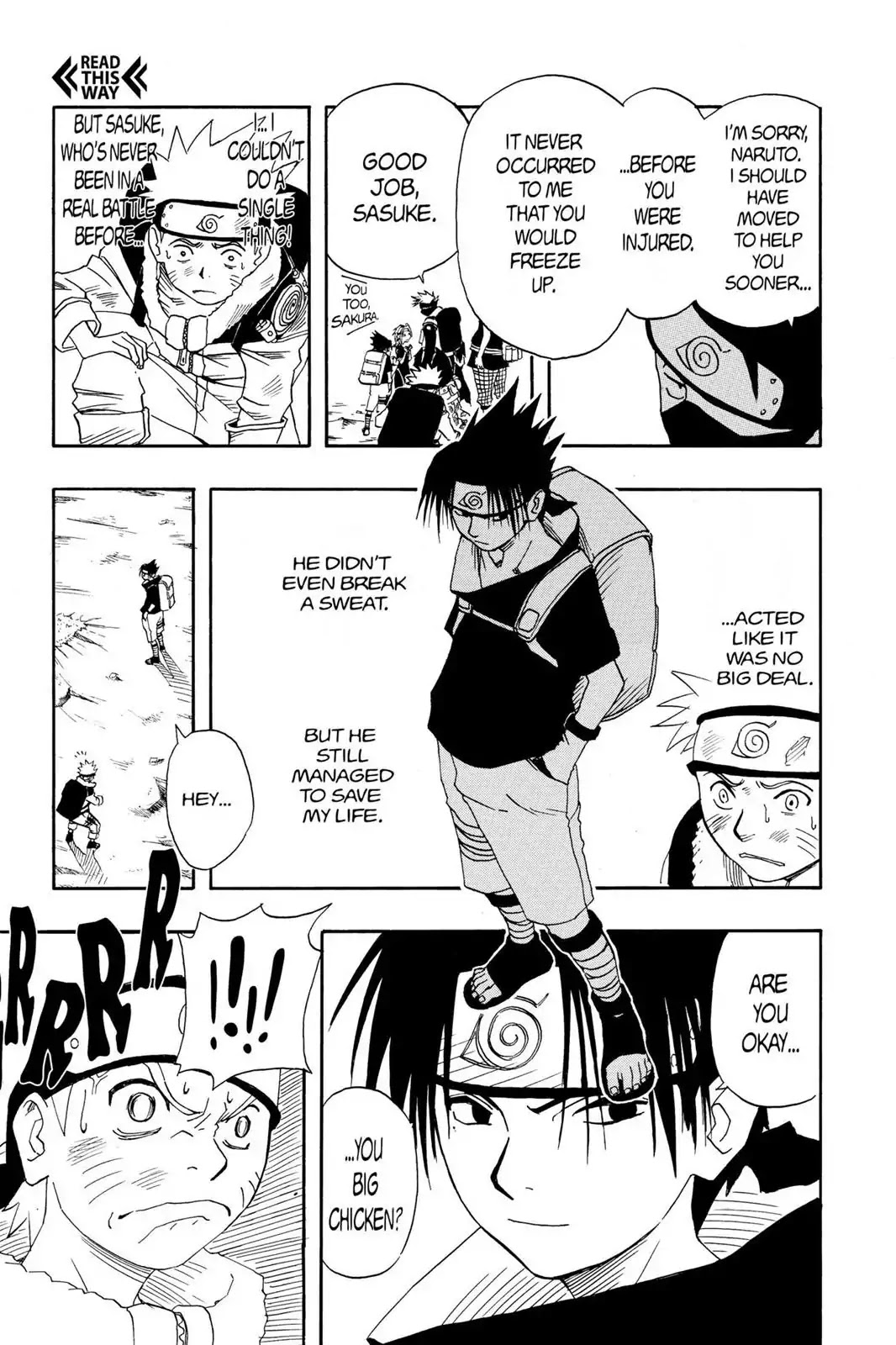 Naruto Chapter 10 page 11 - Chapter 10: Target #2