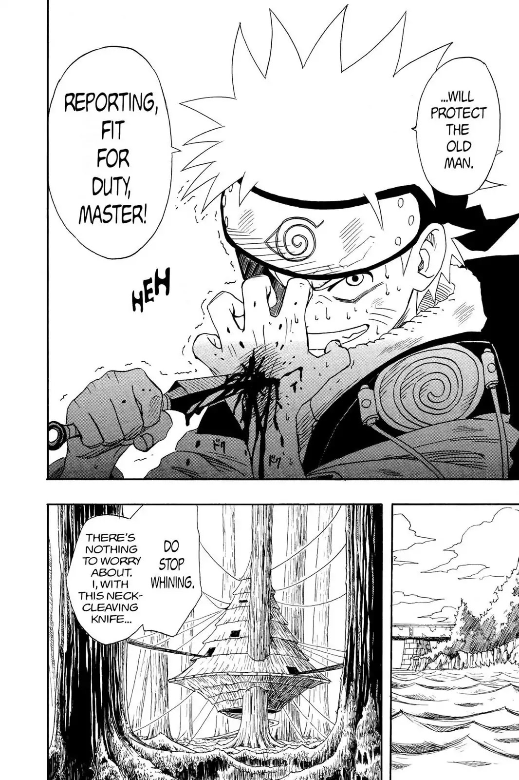 Naruto Chapter 10 page 18 - Chapter 10: Target #2
