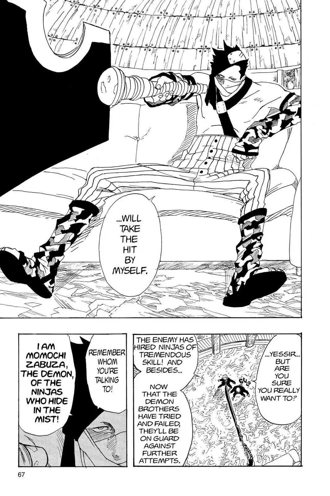 Naruto Chapter 10 page 19 - Chapter 10: Target #2