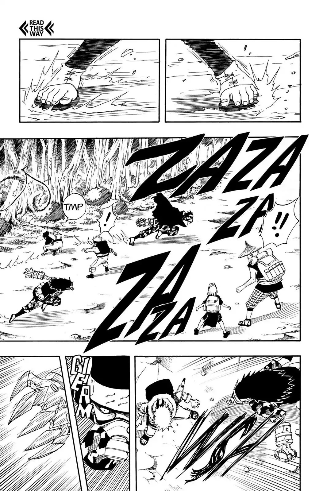 Naruto Chapter 10 page 7 - Chapter 10: Target #2