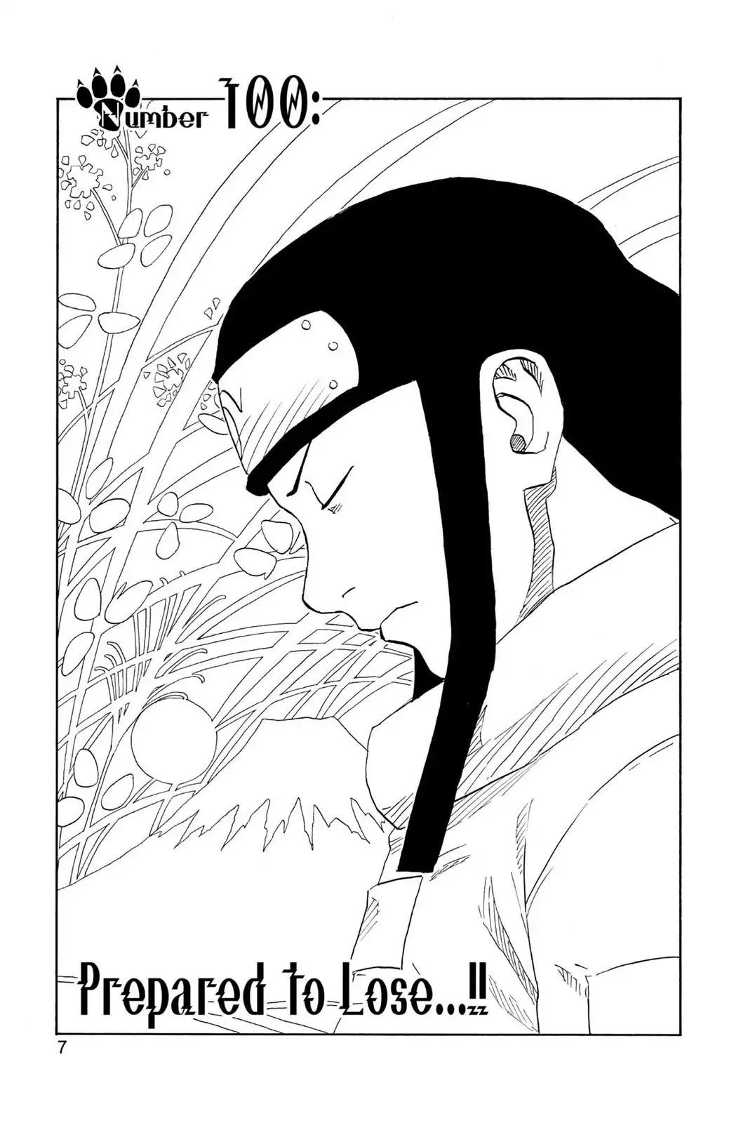 Naruto Chapter 100 page 8 - Chapter 100: Prepared To Lose...!!