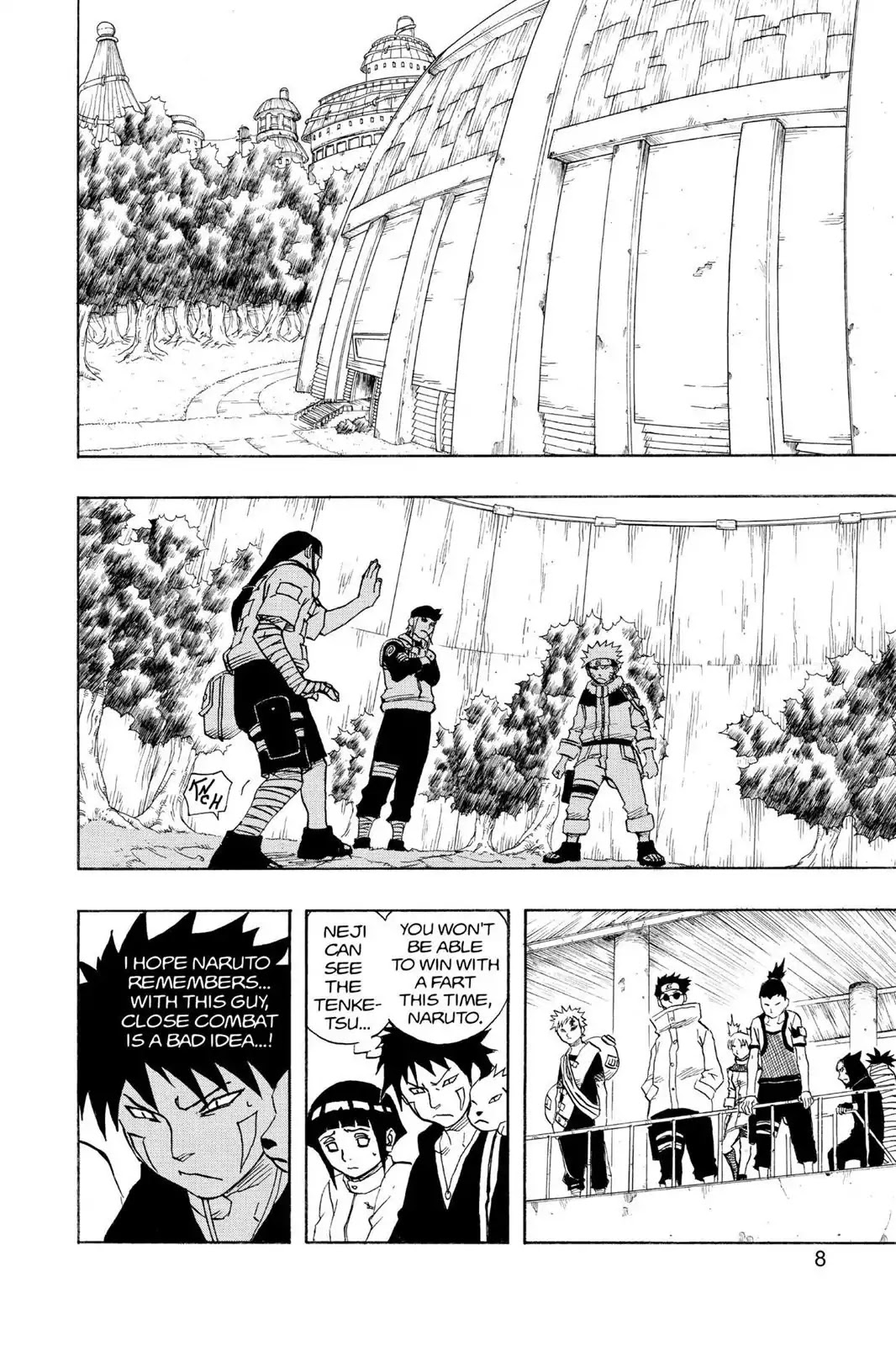 Naruto Chapter 100 page 9 - Chapter 100: Prepared To Lose...!!