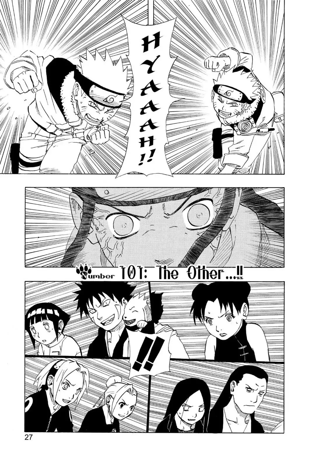 Naruto Chapter 101 page 1 - Chapter 101: The Other...!!