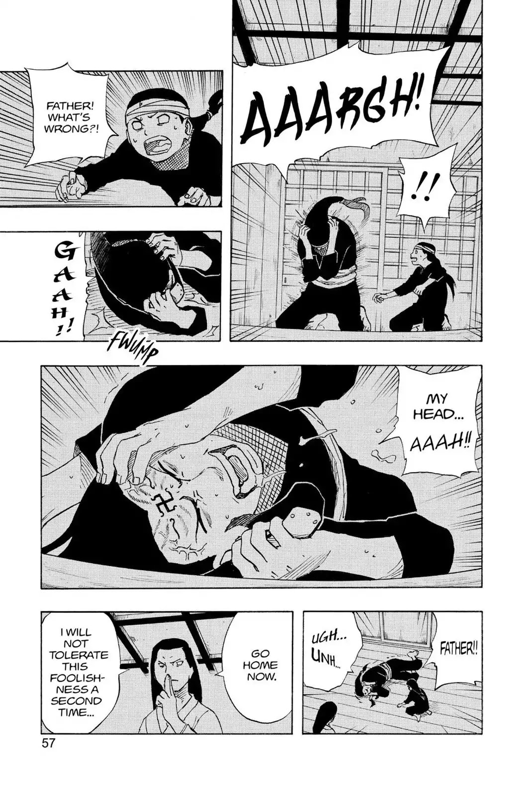 Naruto Chapter 102 page 11 - Chapter 102: The Caged Bird...!!