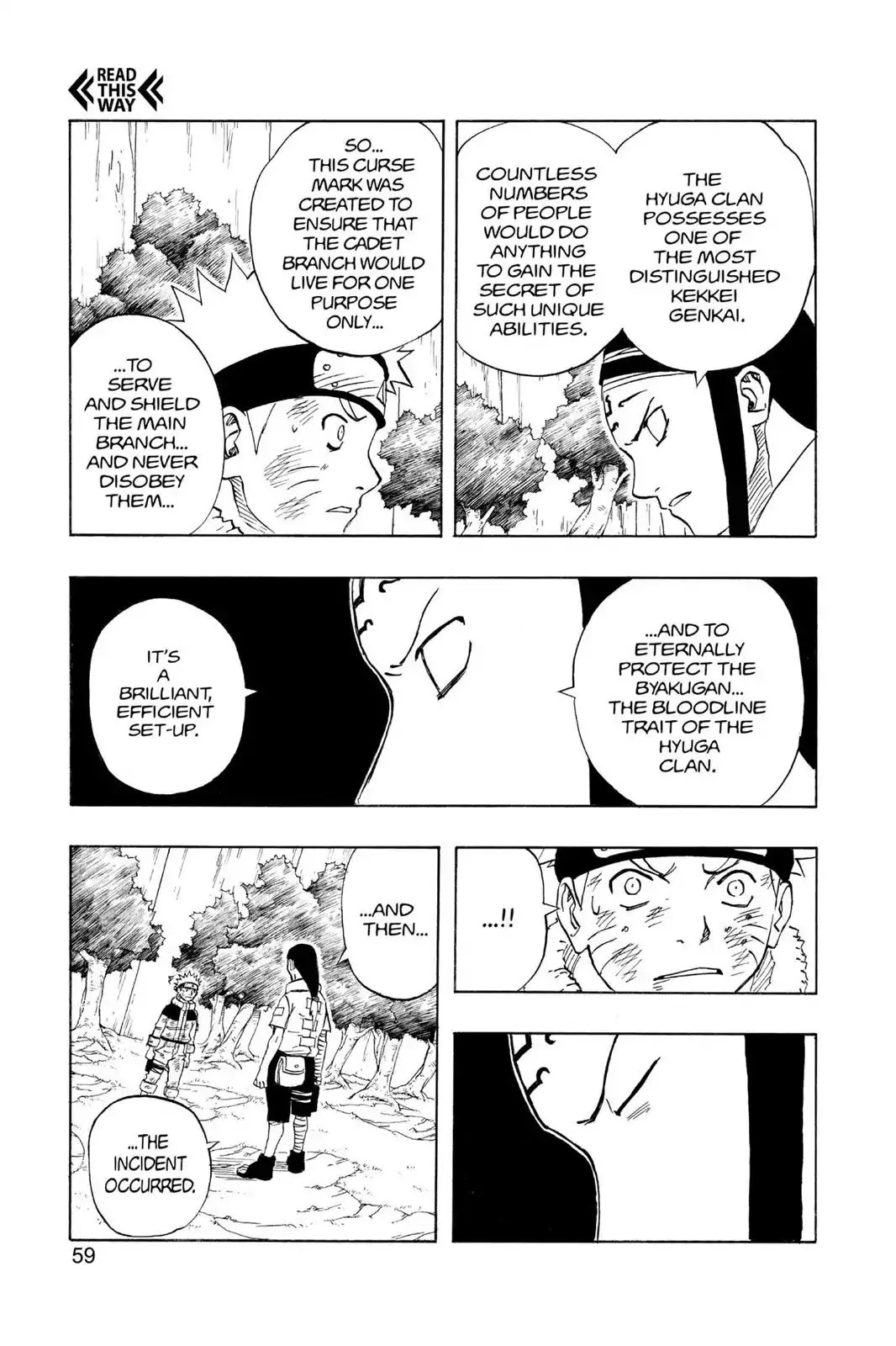 Naruto Chapter 102 page 13 - Chapter 102: The Caged Bird...!!