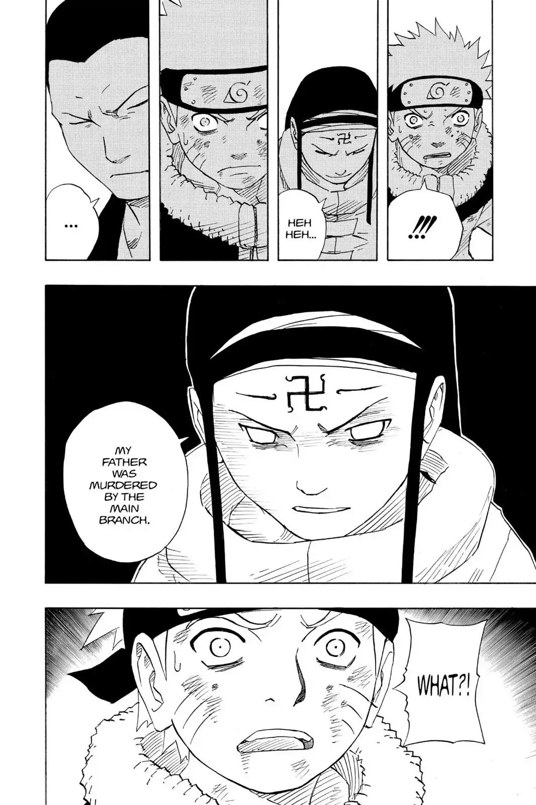 Naruto Chapter 102 page 14 - Chapter 102: The Caged Bird...!!