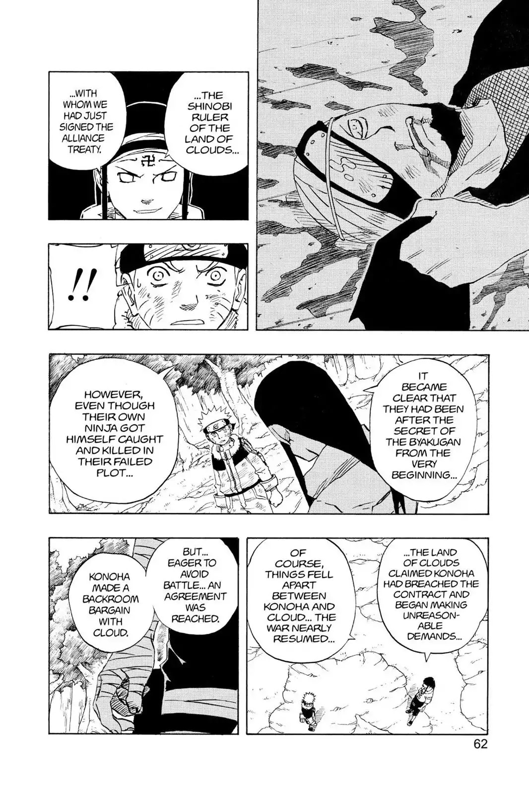 Naruto Chapter 102 page 16 - Chapter 102: The Caged Bird...!!