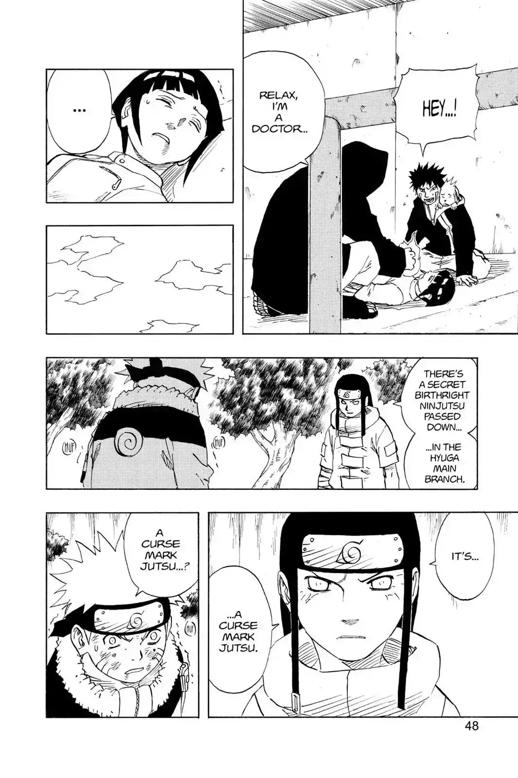 Naruto Chapter 102 page 2 - Chapter 102: The Caged Bird...!!