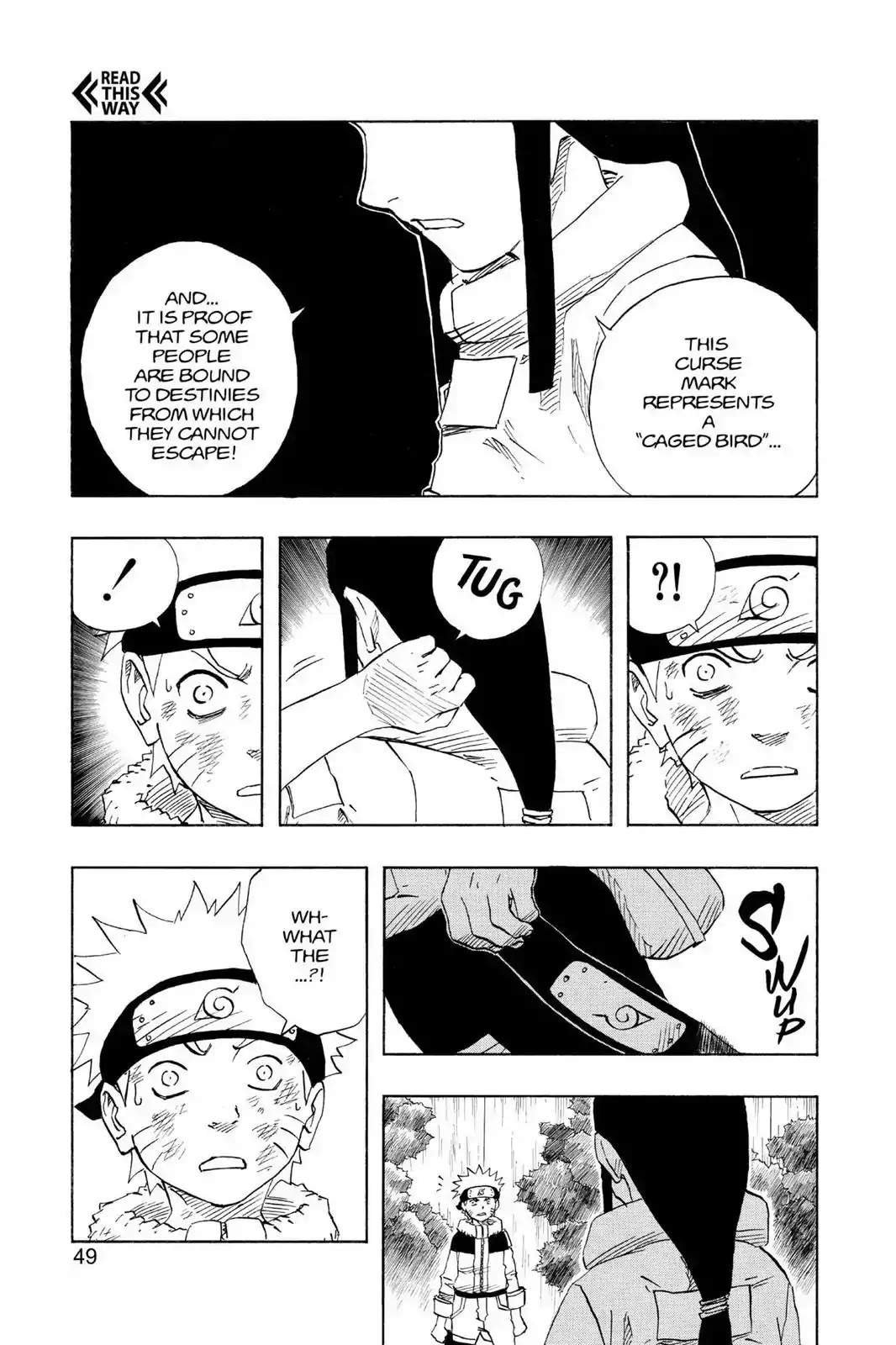 Naruto Chapter 102 page 3 - Chapter 102: The Caged Bird...!!