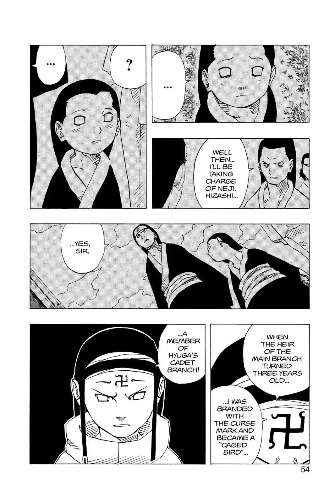 Naruto Chapter 102 page 8 - Chapter 102: The Caged Bird...!!