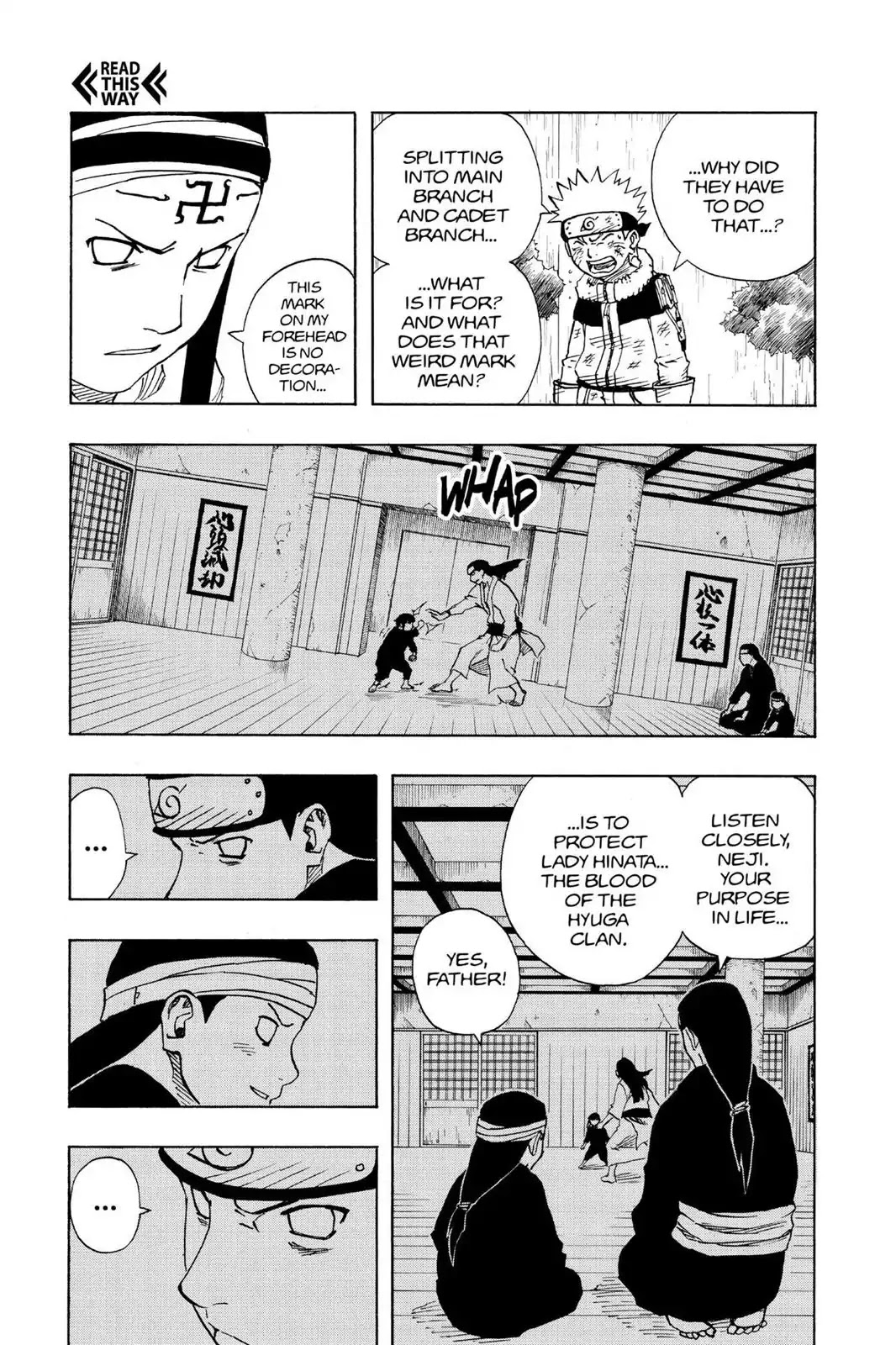 Naruto Chapter 102 page 9 - Chapter 102: The Caged Bird...!!