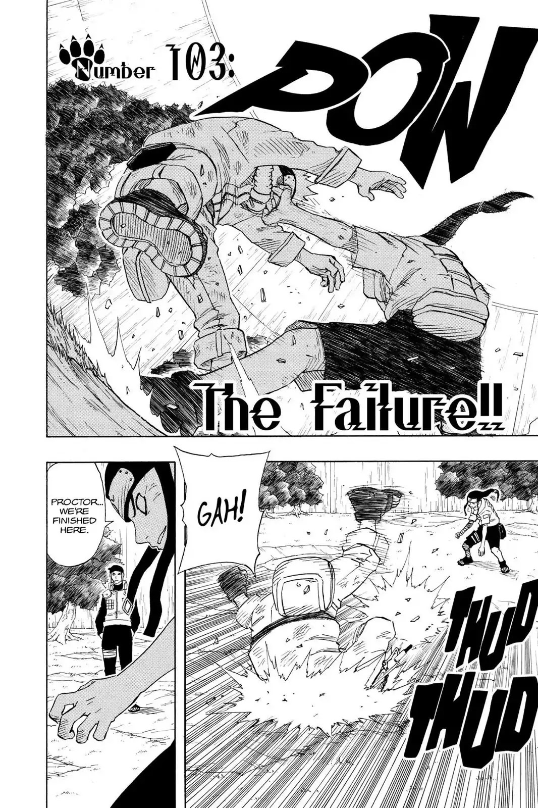 Naruto Chapter 103 page 2 - Chapter 103: The Failure!!