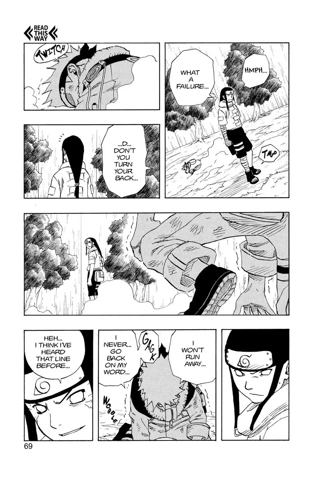 Naruto Chapter 103 page 3 - Chapter 103: The Failure!!