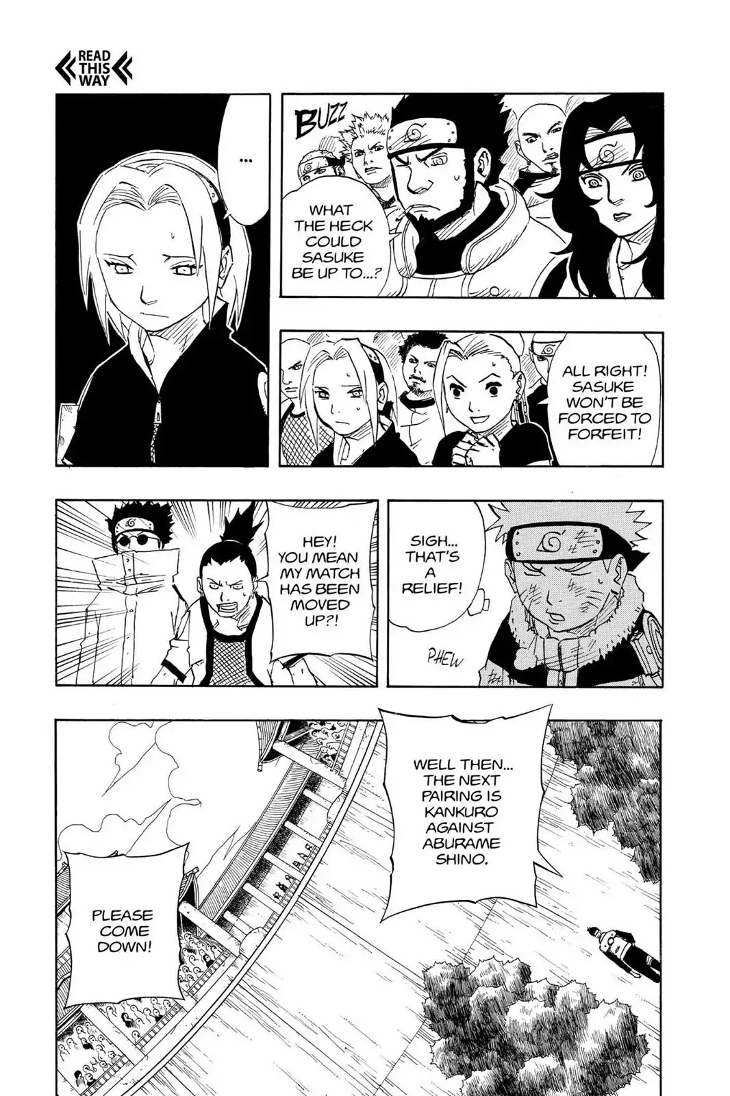 Naruto Chapter 106 page 13 - Chapter 106: Sasuke Forfeits...?!