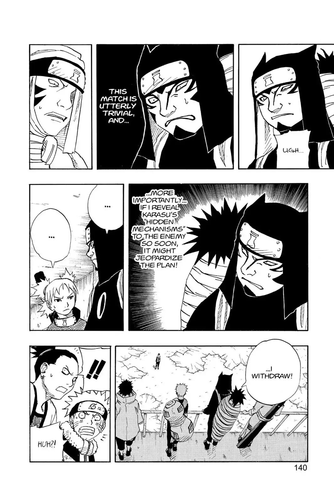 Naruto Chapter 106 page 14 - Chapter 106: Sasuke Forfeits...?!