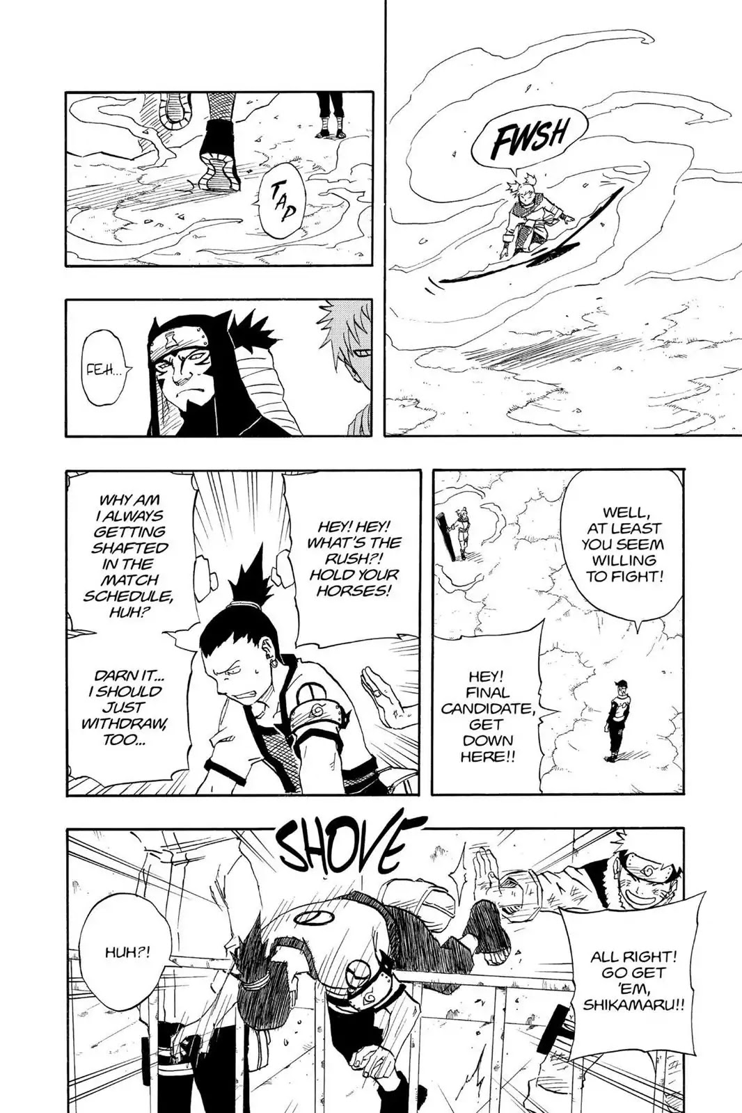 Naruto Chapter 106 page 16 - Chapter 106: Sasuke Forfeits...?!