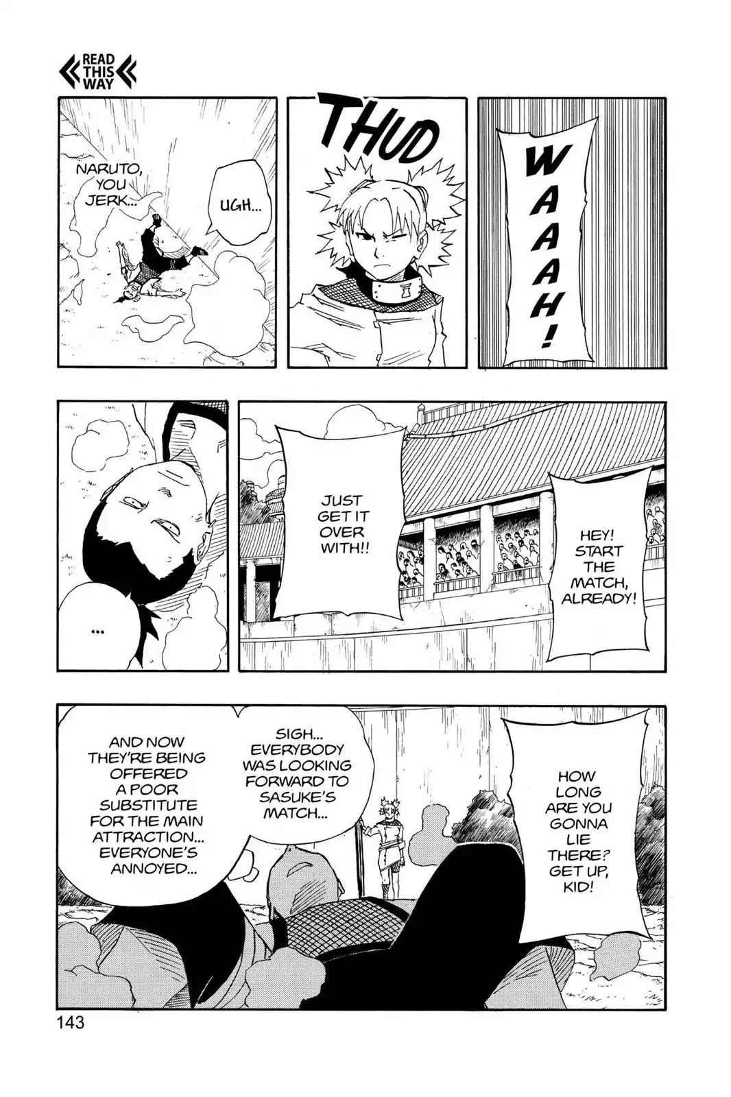 Naruto Chapter 106 page 17 - Chapter 106: Sasuke Forfeits...?!
