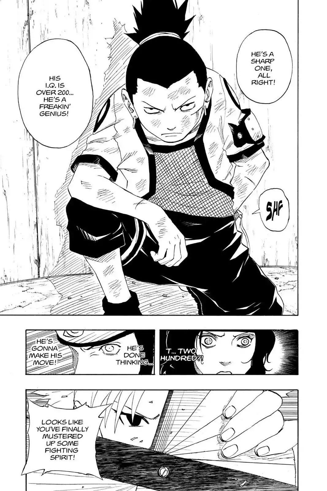 Naruto Chapter 107 page 16 - Chapter 107: The Boy with No Fighting Spirit!!