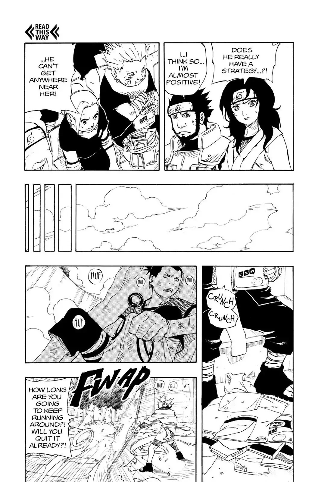 Naruto Chapter 107 page 18 - Chapter 107: The Boy with No Fighting Spirit!!
