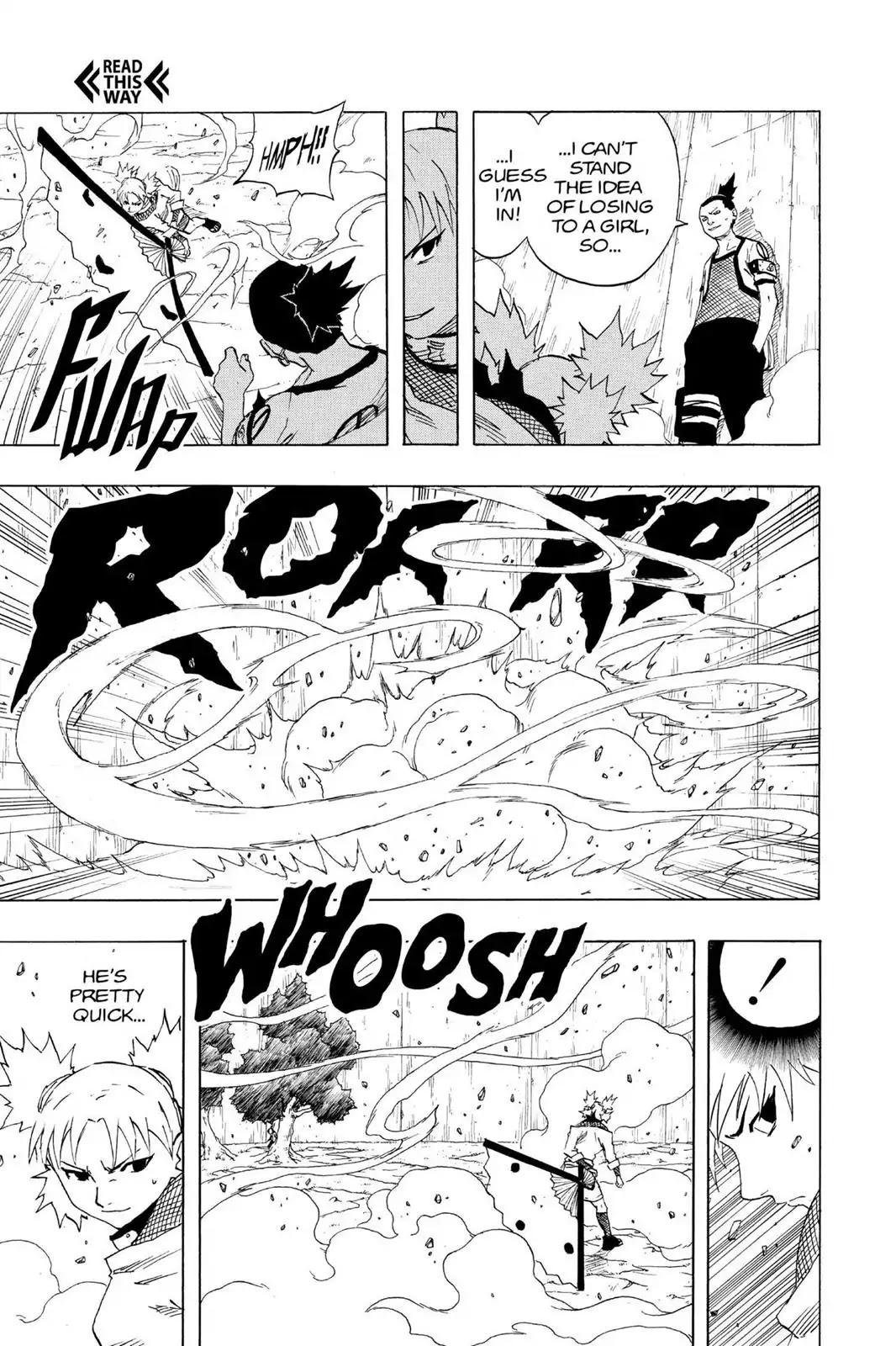 Naruto Chapter 107 page 4 - Chapter 107: The Boy with No Fighting Spirit!!