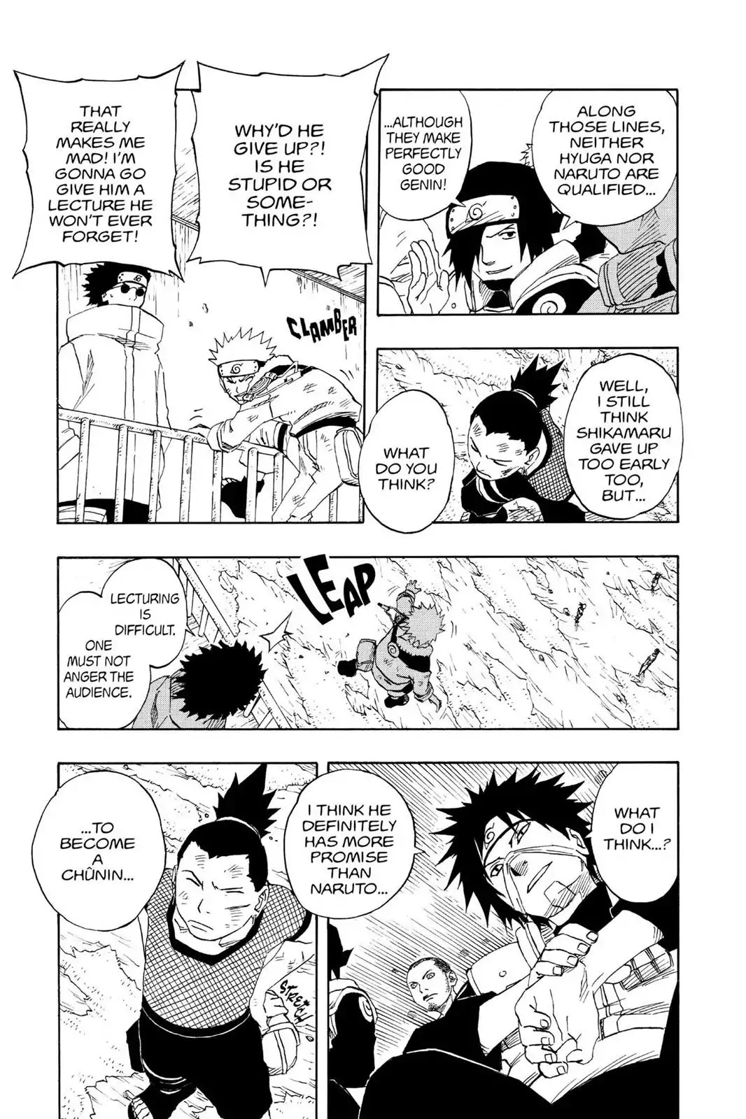 Naruto Chapter 109 page 12 - Chapter 109: Tree Leaves Dancing...!!