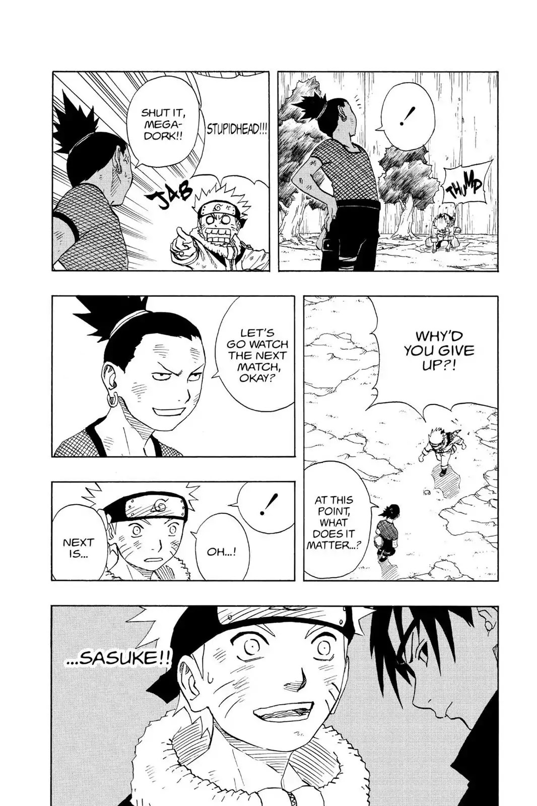 Naruto Chapter 109 page 13 - Chapter 109: Tree Leaves Dancing...!!