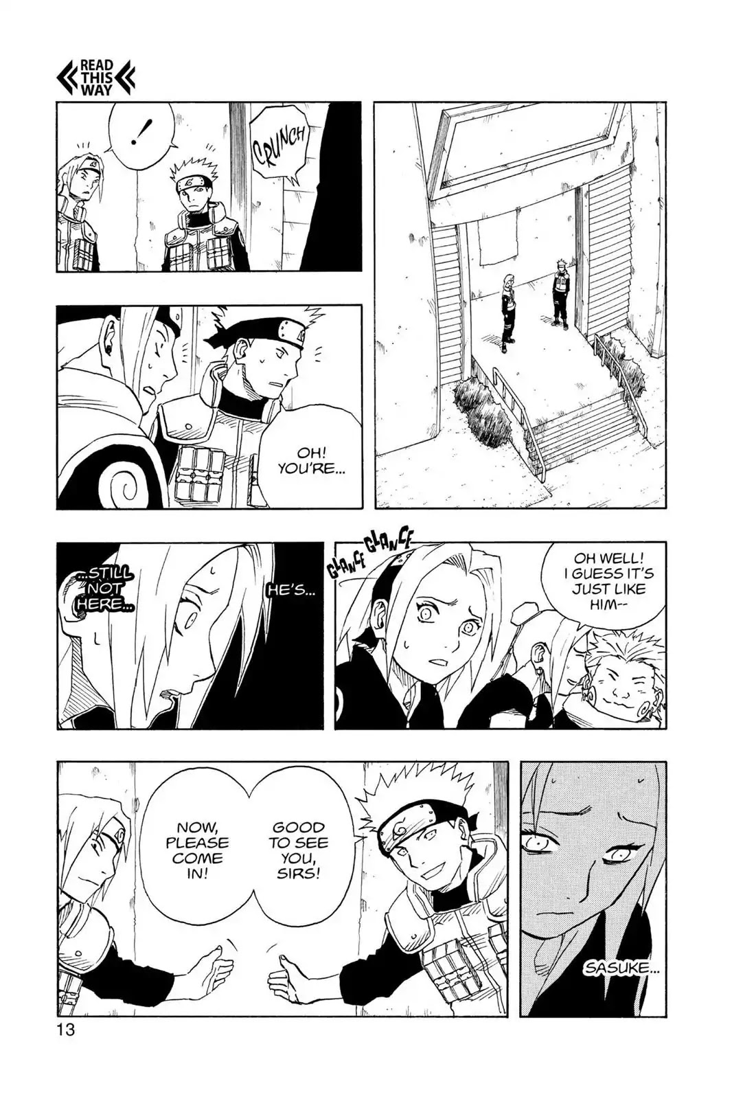Naruto Chapter 109 page 14 - Chapter 109: Tree Leaves Dancing...!!