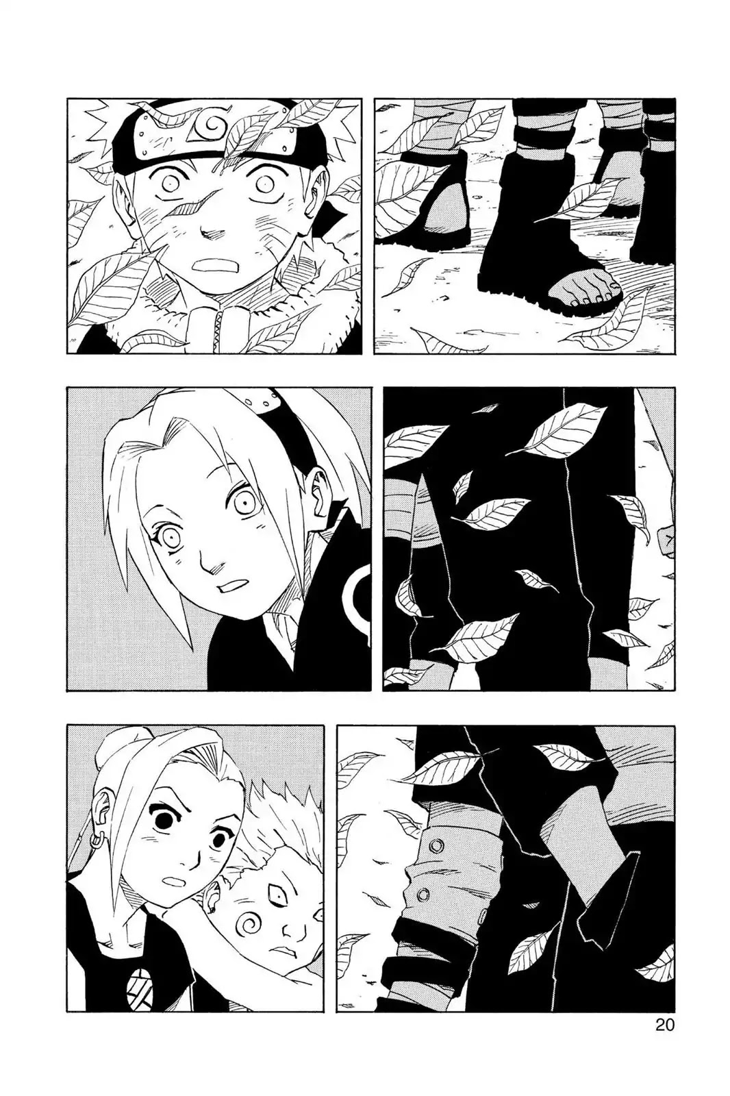 Naruto Chapter 109 page 21 - Chapter 109: Tree Leaves Dancing...!!