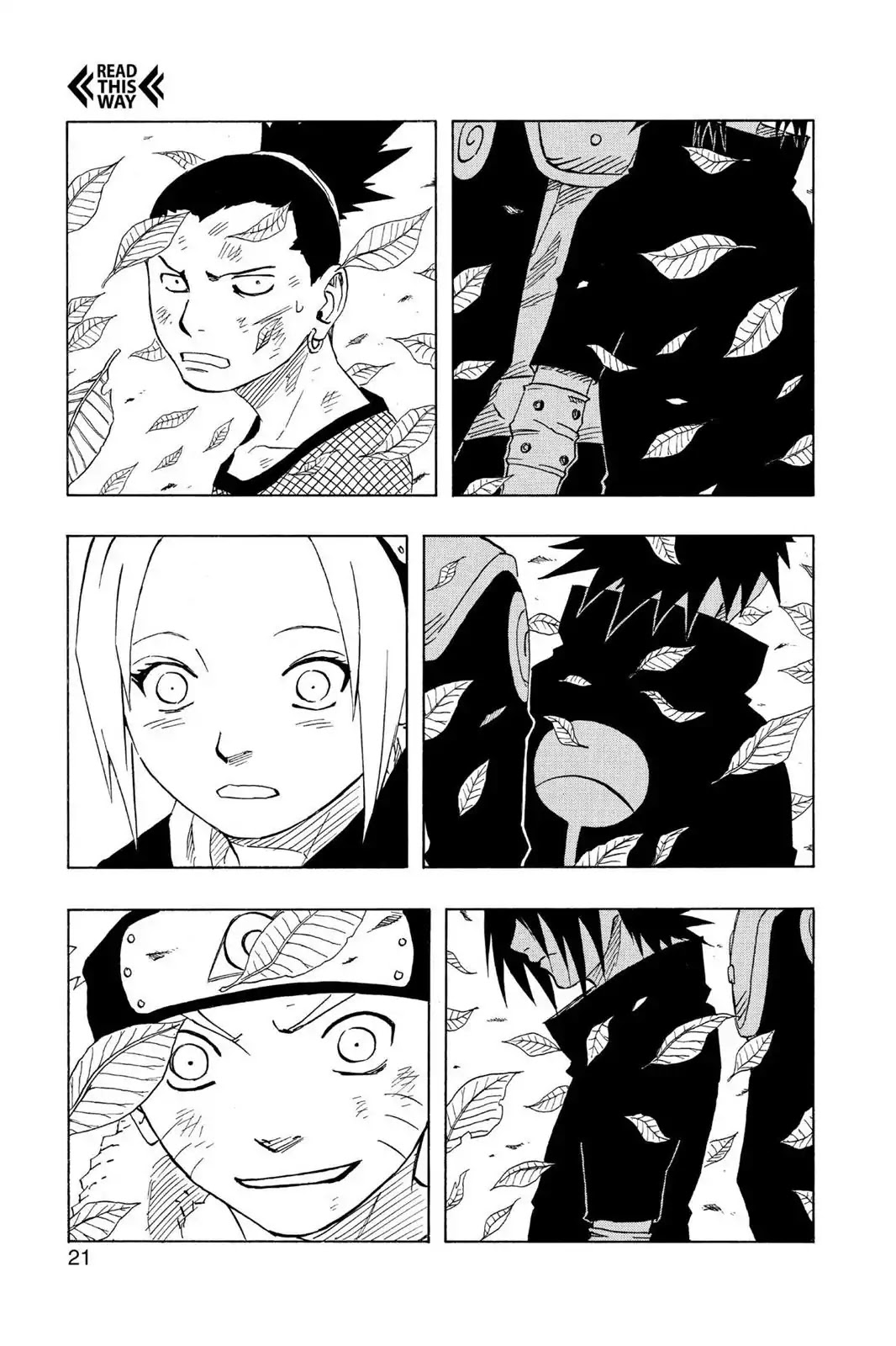 Naruto Chapter 109 page 22 - Chapter 109: Tree Leaves Dancing...!!