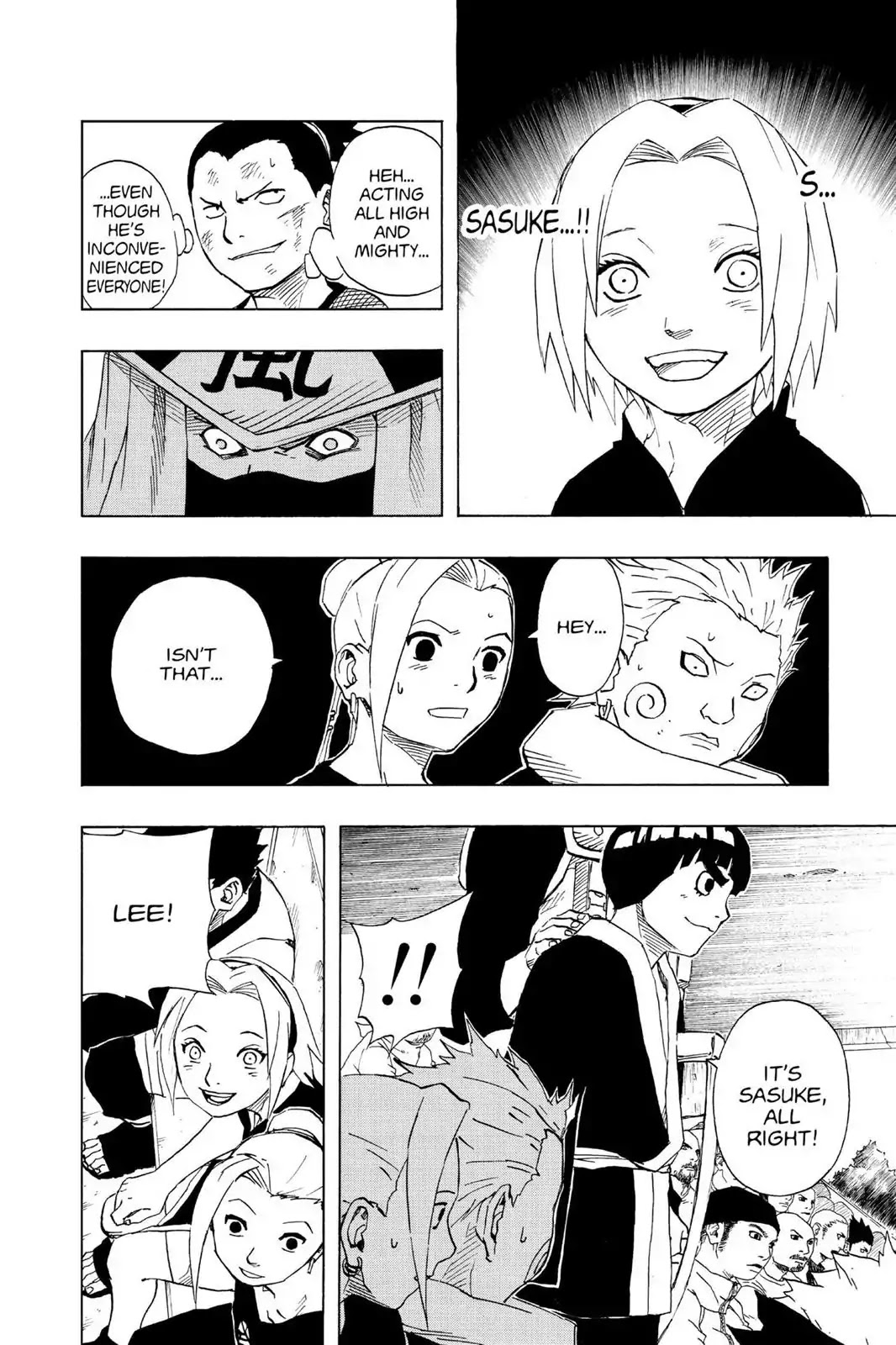 Naruto Chapter 109 page 25 - Chapter 109: Tree Leaves Dancing...!!