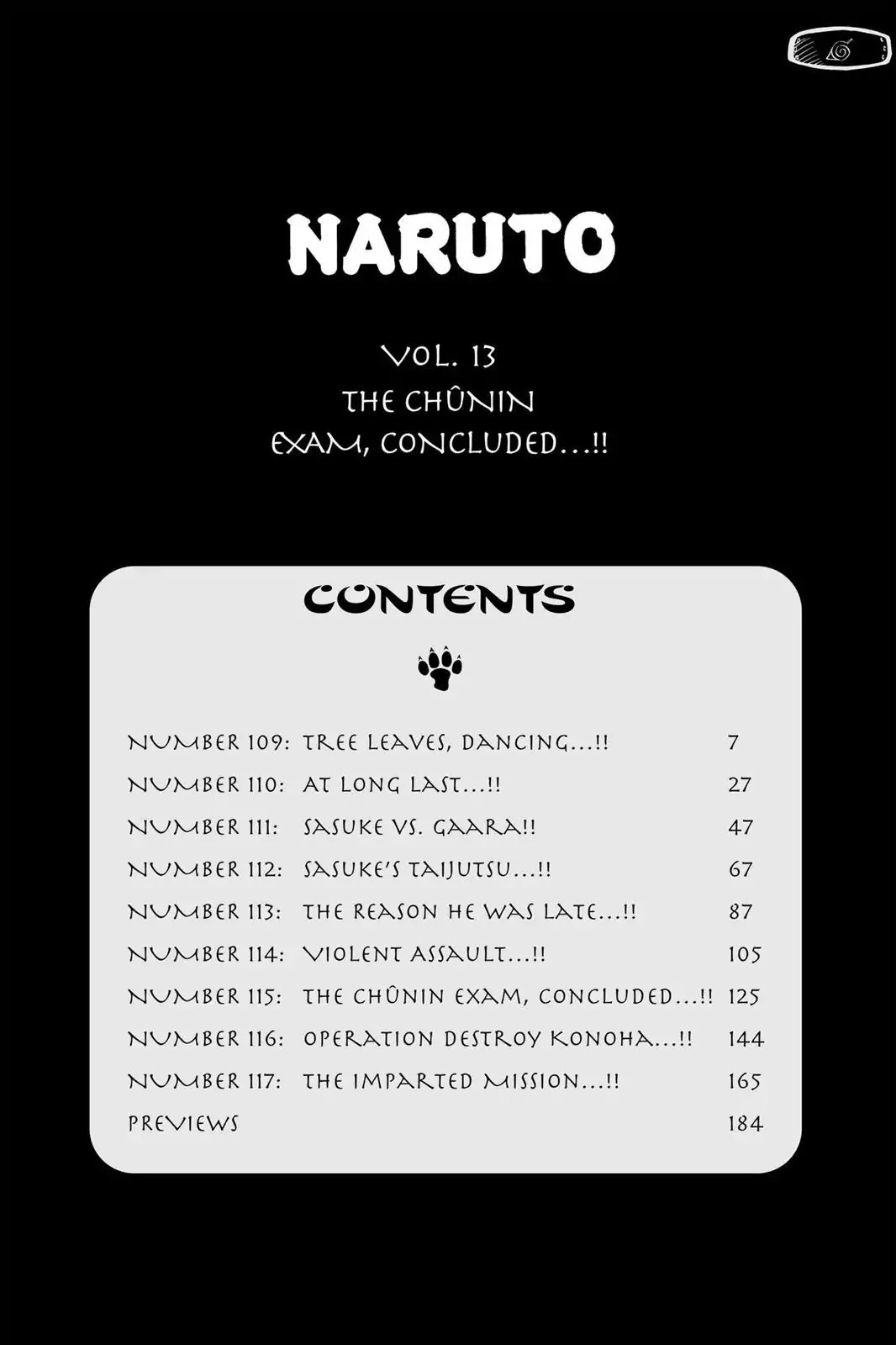 Naruto Chapter 109 page 7 - Chapter 109: Tree Leaves Dancing...!!