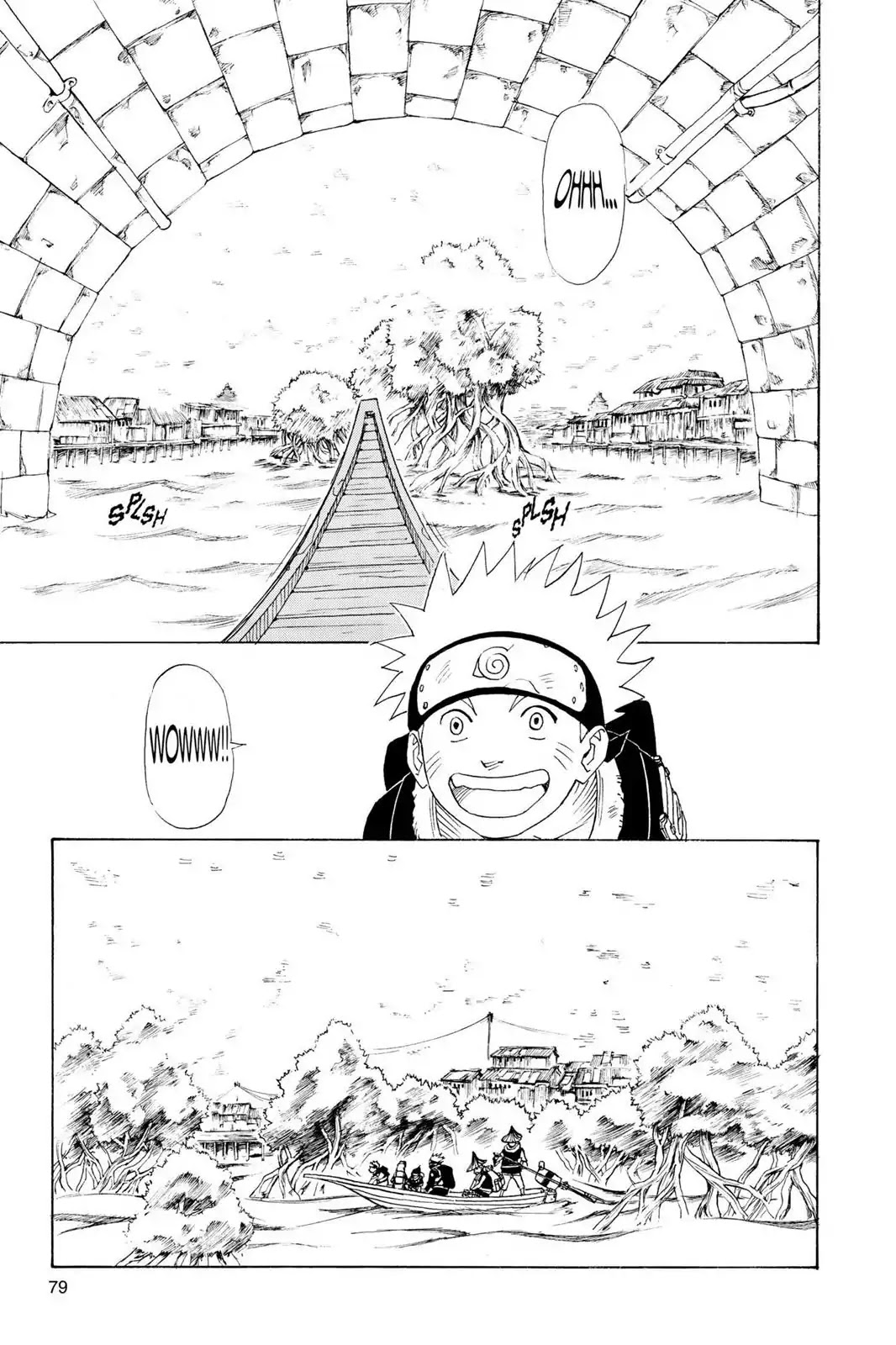 Naruto Chapter 11 page 11 - Chapter 11: Going Ashore