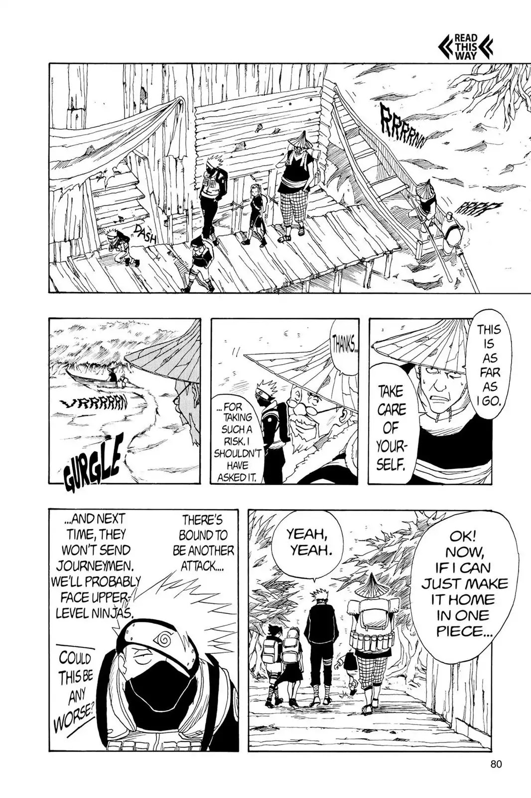 Naruto Chapter 11 page 12 - Chapter 11: Going Ashore