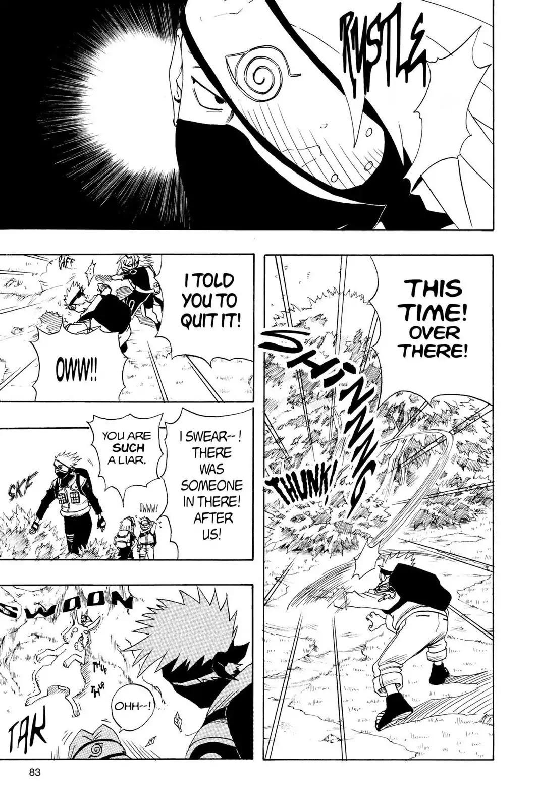 Naruto Chapter 11 page 15 - Chapter 11: Going Ashore